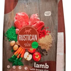 RUSTICAN MINI Janjetina sa smeđom rižom, bez glutena