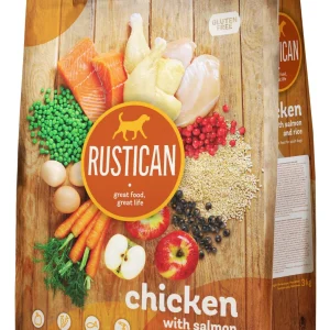 RUSTICAN Piletina s lososom i rižom, bez glutena