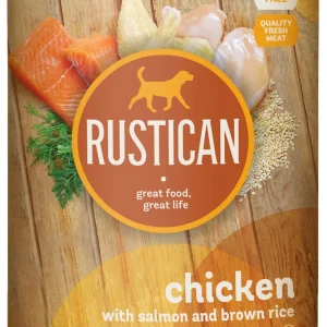 RUSTICAN Piletina s lososom i smeđom rižom, bez glutena