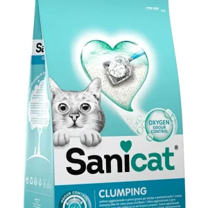SANICAT Marseille Soap, grudajući mineralni pijesak za mačke, mirisni, 10l