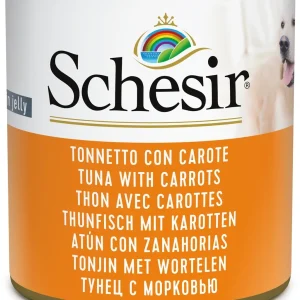SCHESIR Konzerva za pse Tuna u želeu s mrkvom, 285g