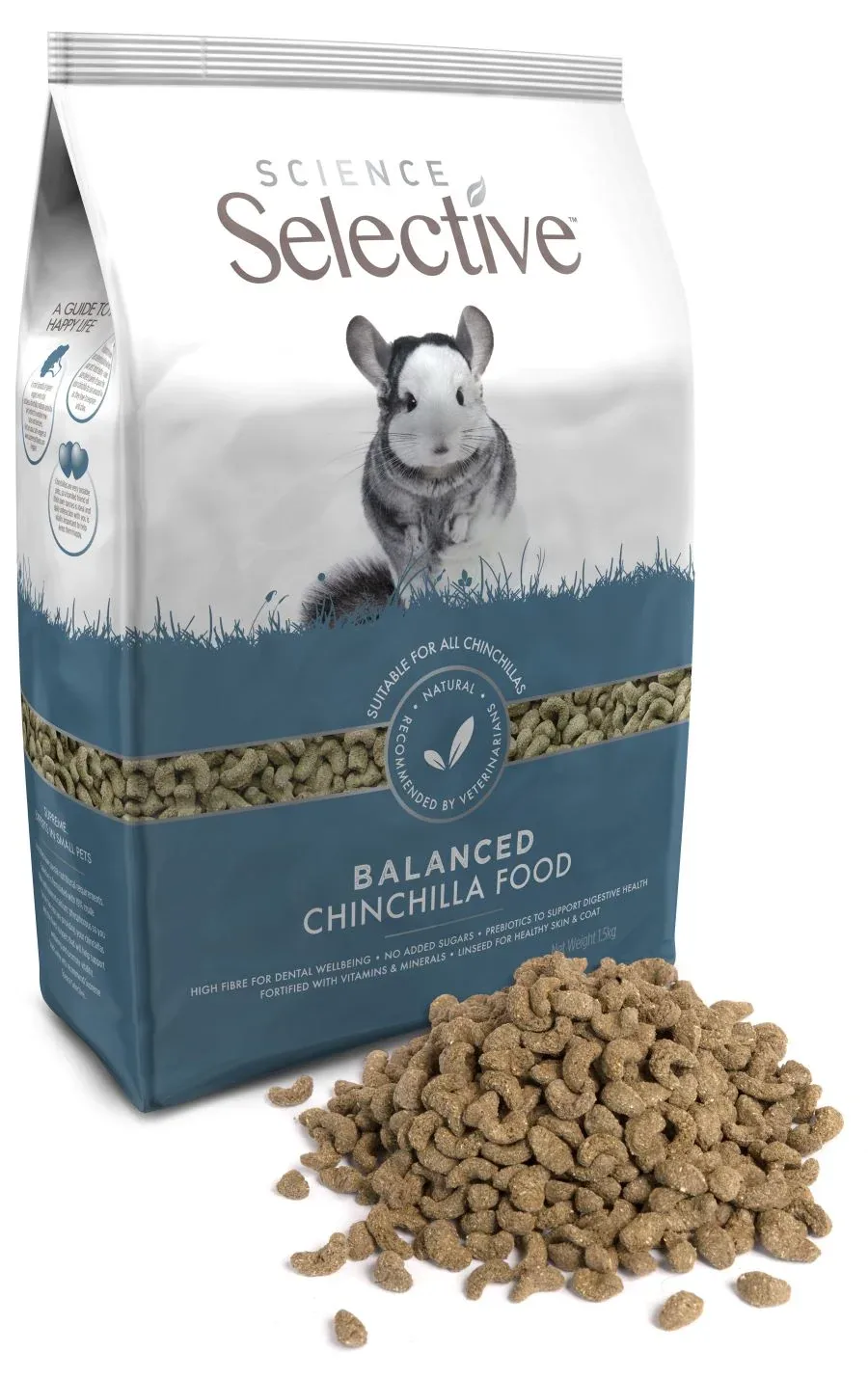 SCIENCE SELECTIVE Chinchilla, hrana za činčile, 1,5 kg - Image 2