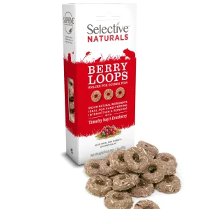 SELECTIVE NATURALS Berry Loops, s livadnom mačicom i brusnicom, 80 g