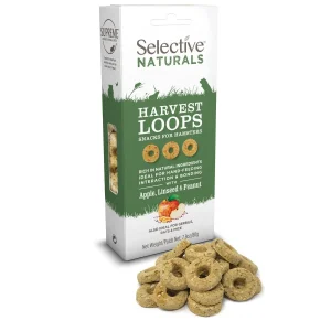 SELECTIVE NATURALS Harvest Loops, s kikirikijem, sjemenkama i jabukom, 80 g