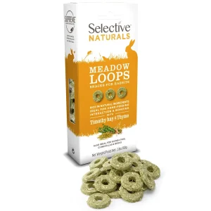 SELECTIVE NATURALS Meadow Loops, s livadnom mačicom i majčinom dušicom, 80 g