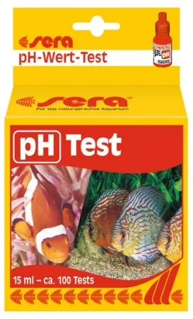 SERA pH Test za mjerenje kiselosti vode 15ml