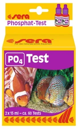 SERA PO4 Test za utvrđivanje razine fosfata u slatkoj i morskoj vodi 15ml