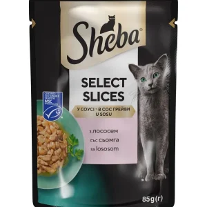 SHEBA Select Slices, s lososom u umaku, 85g