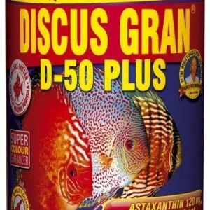 TROPICAL Discus Granulat D-50 Plus,Potapajuće granule za Discus ribe,250ml
