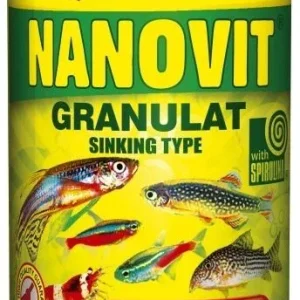 TROPICAL Nanovit Granulat,hrana za male akvarijske ribe i mlađ, 250ml