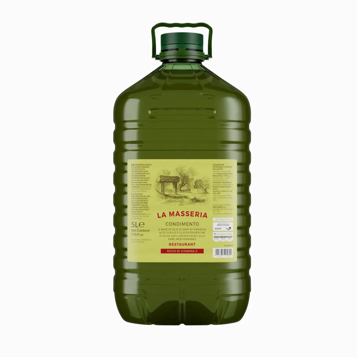 ULJE MASLINOVO EVO I BILJNO 5L – LA MASSERIA