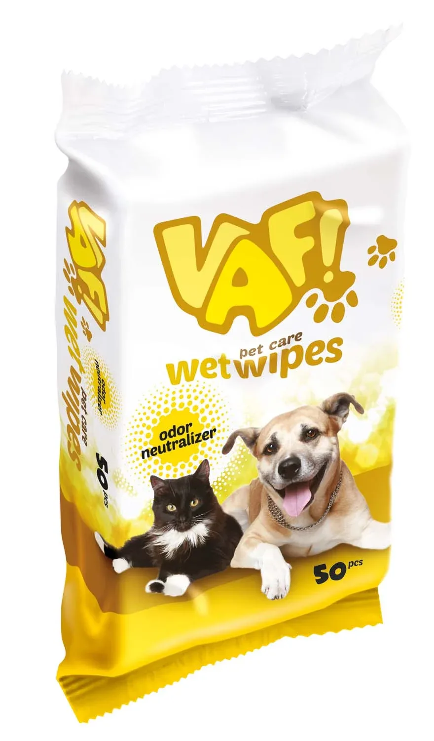 VAF! Vlažne maramice za kućne ljubimce, 50 komada - Image 2