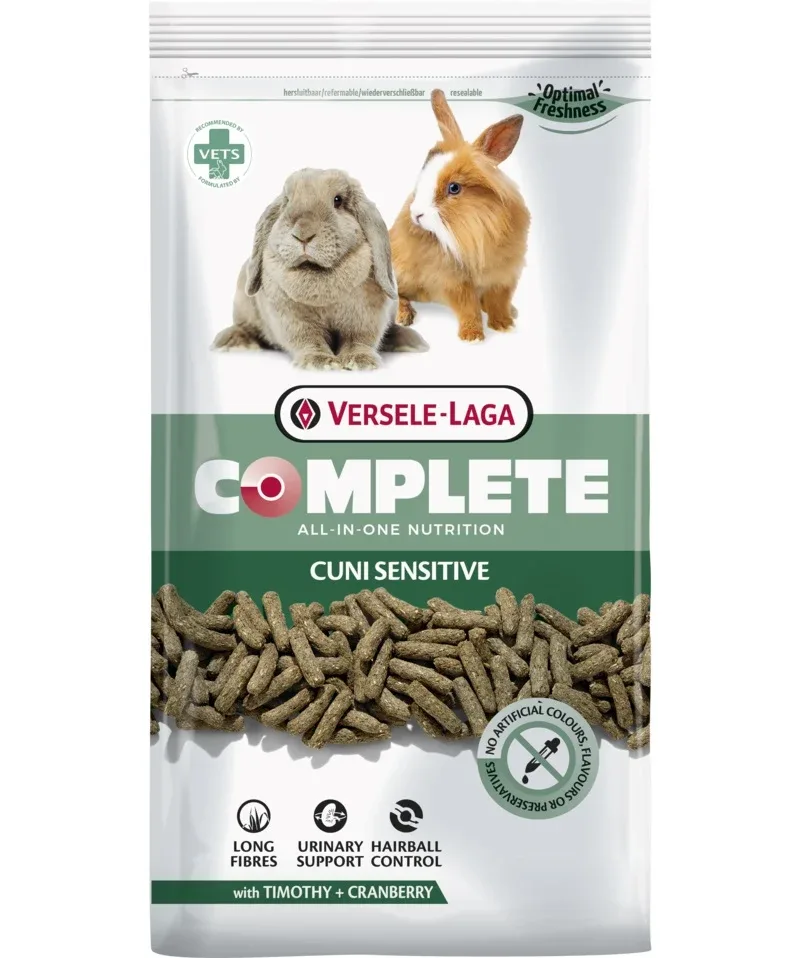 VERSELE-LAGA Complete Cuni Sensitive, hrana za kuniće, 1,75kg