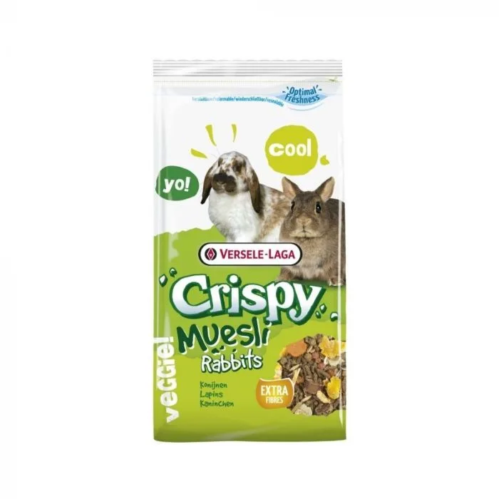 Versele-Laga Crispy Muesli Rabbits – hrana za kuniće, 1 kg
