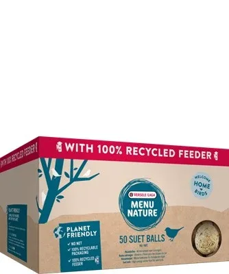 VERSELE - LAGA Menu Nature 50 lojnih kugli bez mrežice + hranilica, 4,5 kg