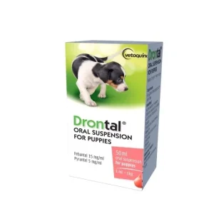 VETOQUINOL DRONTAL® Puppy sirup za štence antihelmintik 50ml
