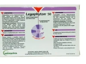 VETOQUINOL Legaphyton® 50 za zaštitu jetre za pse i mačke, 24tbl.