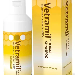 VETRAMIL Derma Šampon, s medom, za pse osjetljive kože, 150 ml