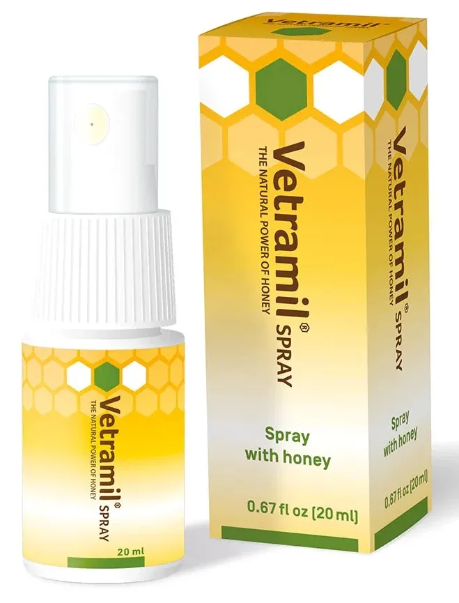 VETRAMIL Sprej na bazi meda, za životinje s grubom i nadraženom kožom, 20 ml
