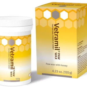 VETRAMIL Vosak za šape, s medom, 120g
