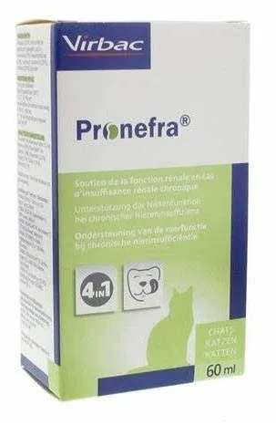 VIRBAC Pronefra suspenzija, za očuvanje funkcije bubrega za mačke, 60ml