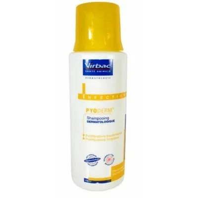 VIRBAC Pyoderm Glyco šampon za infekcije kože, za pse i mačke 200 ml
