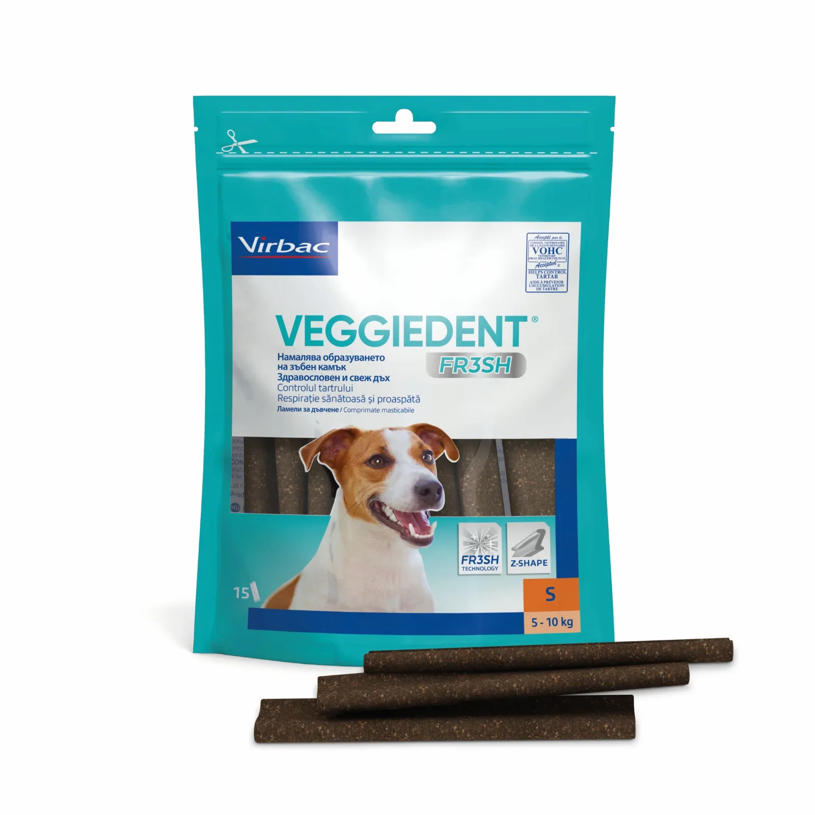 VIRBAC Veggiedent Fr3sh dentalne poslastice za pse - Image 2