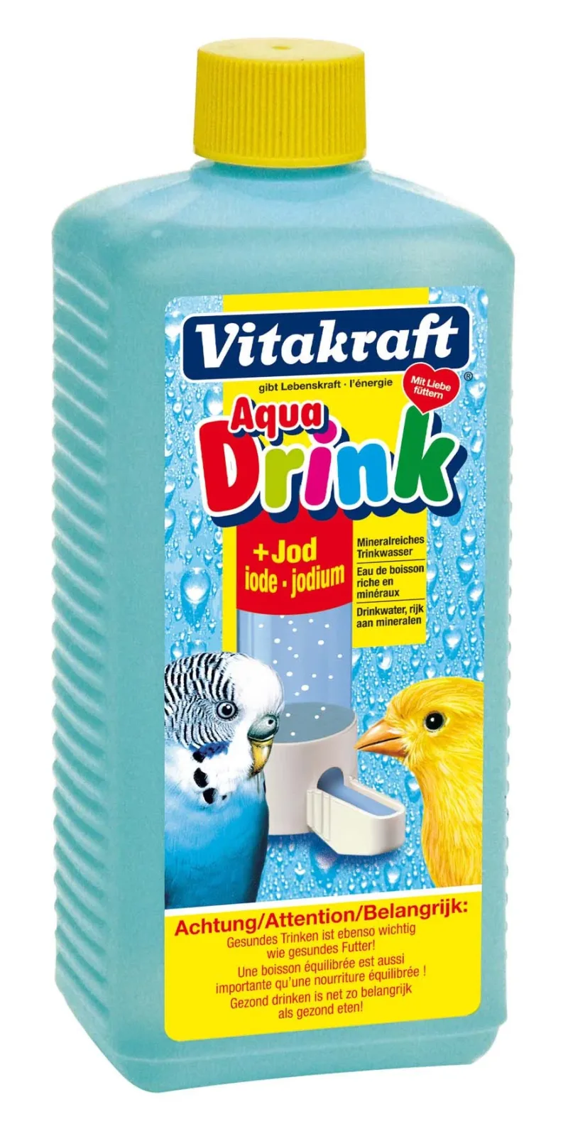 VITAKRAFT Aqua Drink, voda za ptice bogata mineralima i jodom - Image 2