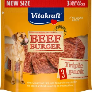 VITAKRAFT Beef Burger, poslastica za pse 3 kom, 27g