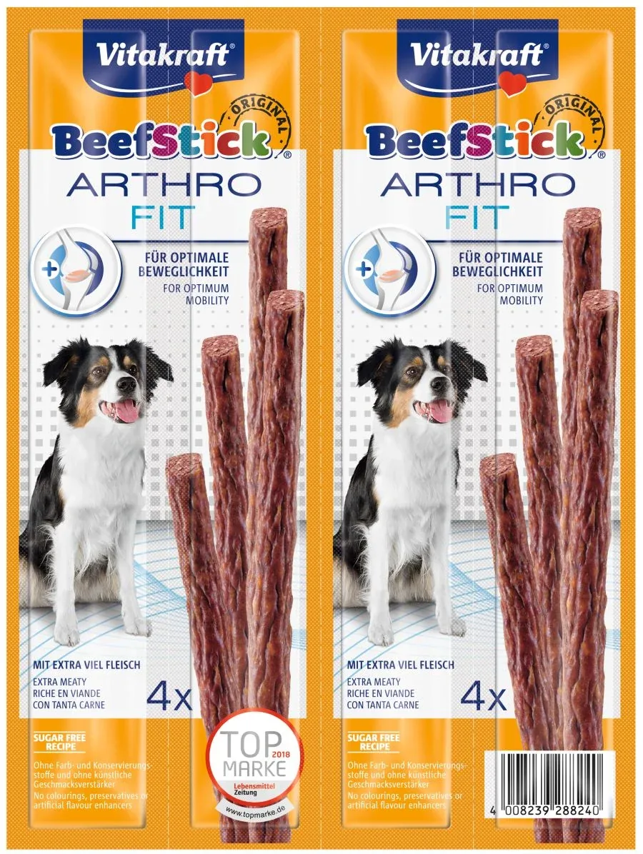 VITAKRAFT Beef Stick Arthro Fit, poslastica za pse, 4 kom/48g