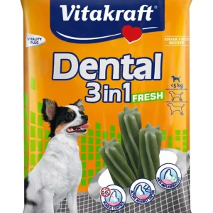 VITAKRAFT Dental fresh, 3u1, poslastica za pse do 5kg, 70g