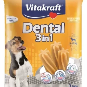 VITAKRAFT Dental fresh, 3u1, poslastica za pse od 5 - 10kg, 120g