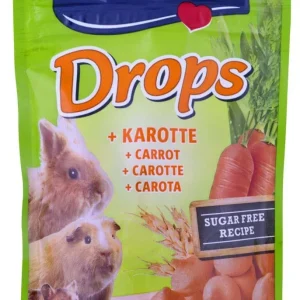 VITAKRAFT Drops s mrkvom, za kuniće, 75 g