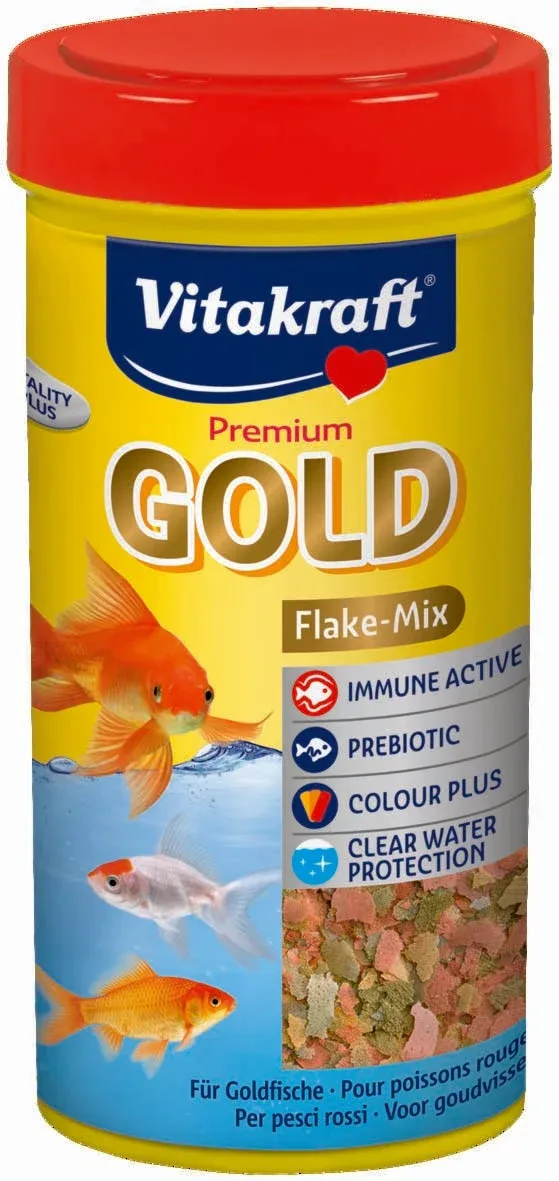 VITAKRAFT Gold Flake-Mix, hrana u listićima, za zlatne ribe - Image 2