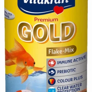 VITAKRAFT Gold Flake-Mix, hrana u listićima, za zlatne ribe