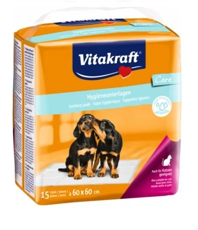 Vitakraft- Higijenske prostirke 60 x 60 cm – 15 kom