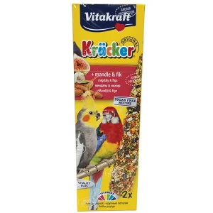 Vitakraft kreker za srednje papige sa bademom i smokvom 2 kom 180 g