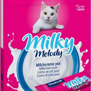 VITAKRAFT Milky Melody, mliječna krema, poslastica za mačke, 7x10 g