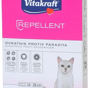 VITAKRAFT Ovratnik biocidni za mačke, dužina 35cm, opseg vrata 14-28cm