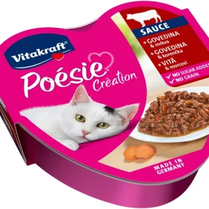 VITAKRAFT Poesie Creation govedina i mrkva u umaku 85g