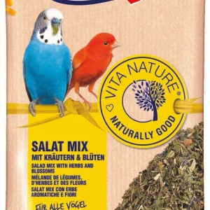 VITAKRAFT Salat Mix, s biljem i cvijećem, za sve ptice, 10g