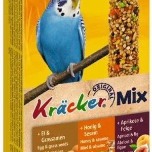 VITAKRAFT Štapići s medom, jajem i voćem, za male papige, 3 kom/80g
