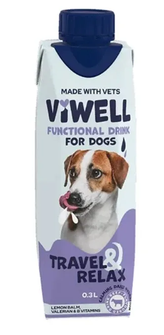ViWell Travel&Relax funkcionalni rehidracijski napitak za pse, 300ml