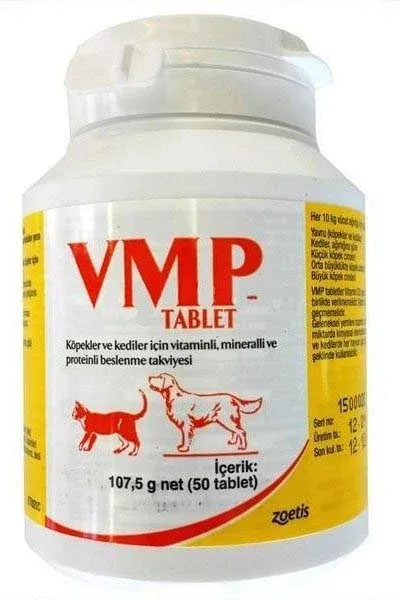 VMP (Zoetis) vitaminsko mineralno proteinske tablete, za pse i mačke, 50kom