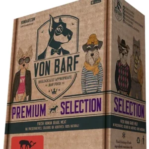 Von BARF Premium Selection divljač, sirova zamrznuta hrana za pse, 8x250g