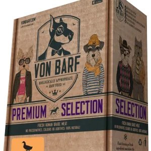 Von BARF Premium Selection, pačetina, sirova zamrznuta hrana za pse, 8x250g