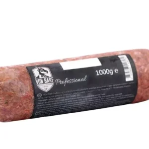 Von BARF Professional, govedina, sirova zamrznuta hrana za pse, 1kg