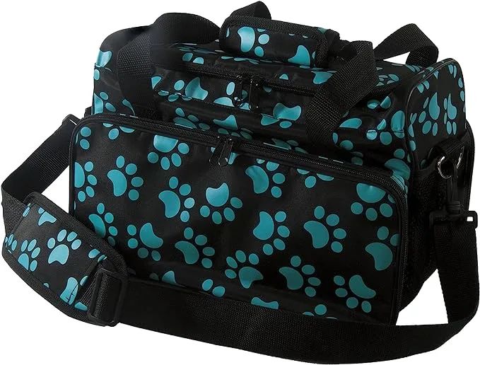 WAHL Torba Paw Print, tirkizna, 35x22x22 cm - Image 2