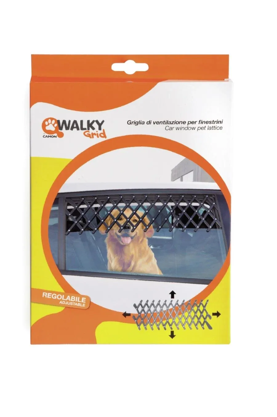 WALKY Grid zaštitna rešetka za prozor automobila 110x25cm - Image 2