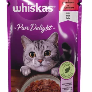 WHISKAS Vrećica Pure Delight Govedina 85g